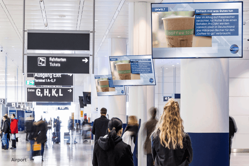 Verner and Friends airport advertising AusserGewöhnlich Berlin