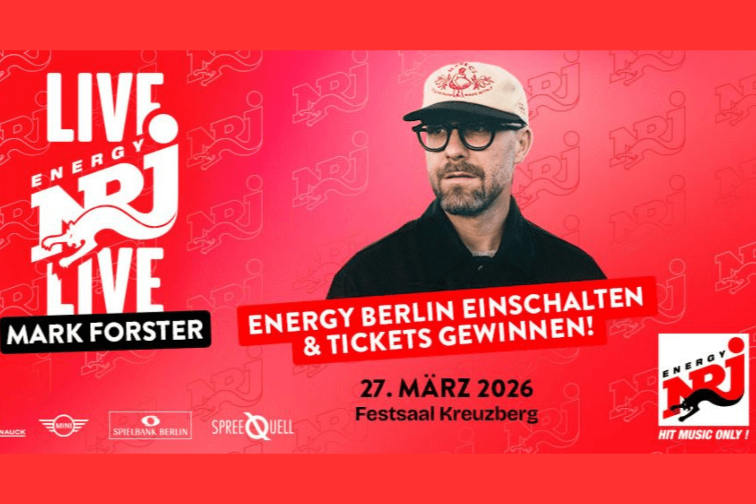 EXKLUSIV-KONZERT MIT MARK FORSTER